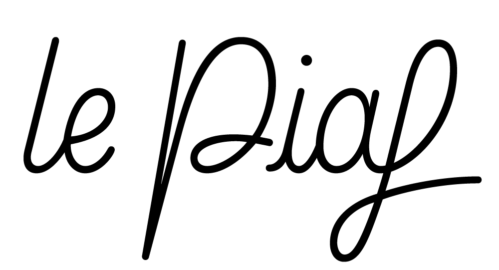 Piaf Logo corpo black 1